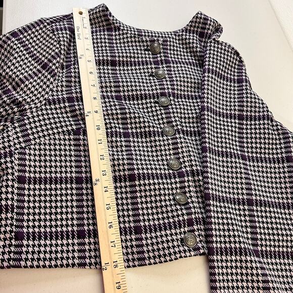 Torrid Women's Studio Double Knit Cropped Collarless Jacket‎ Classic Size 2 - Picture 9 of 12